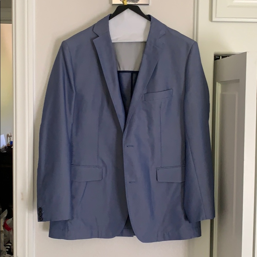 Boss Blue Denim Sport Jacket 42R Altered